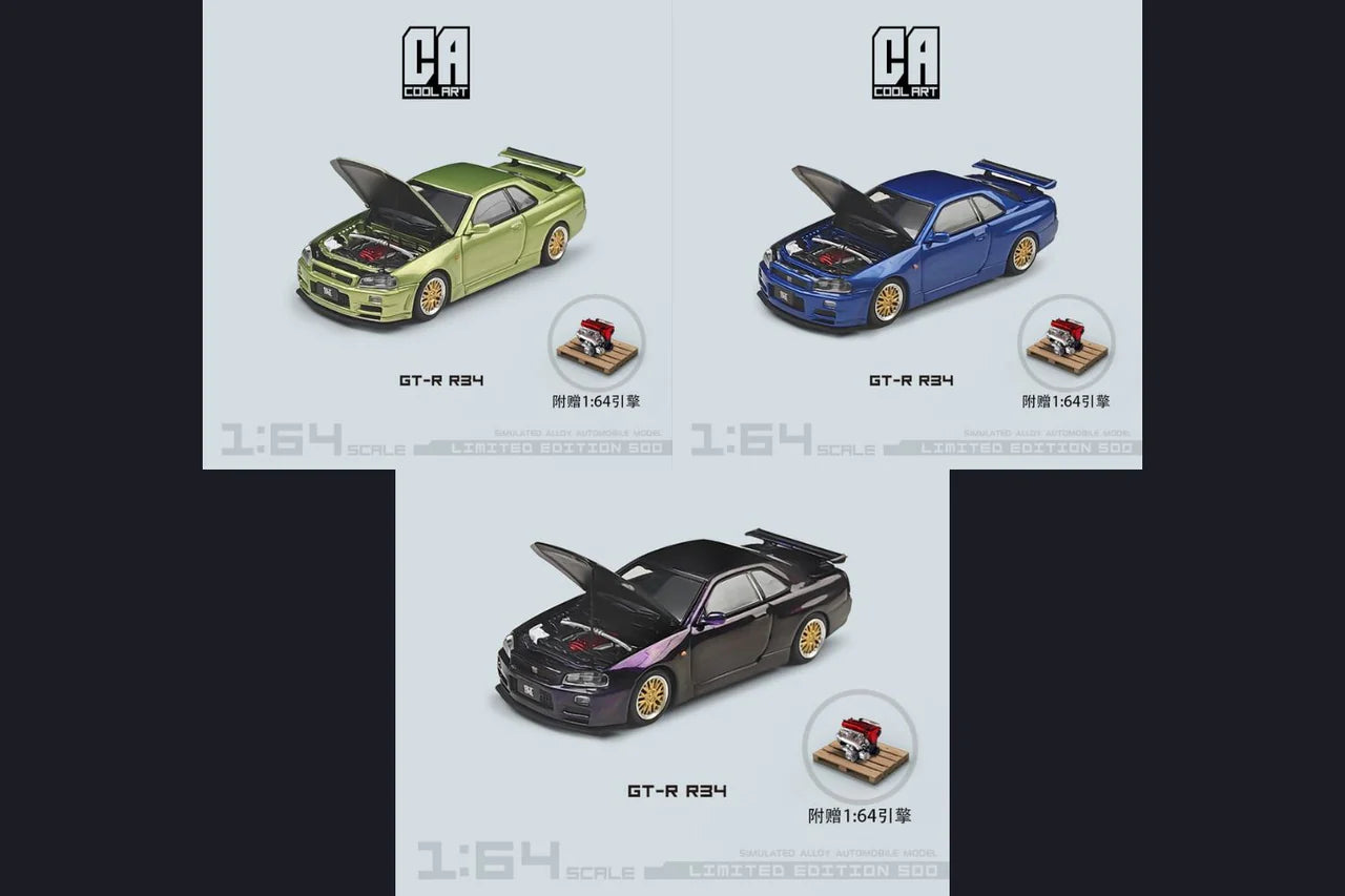 [Pre-Order] Cool ART Nissan Skyline GT-R R34