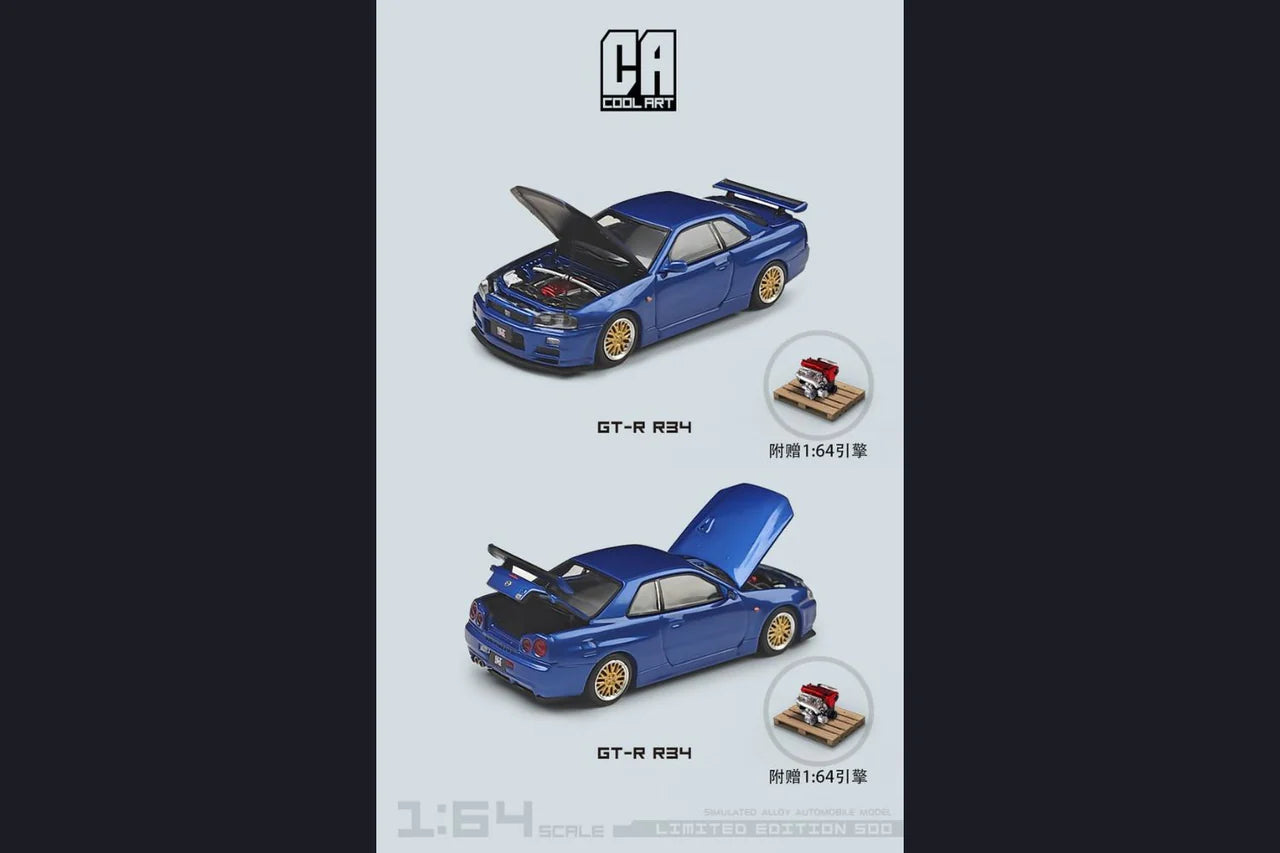 [Pre-Order] Cool ART Nissan Skyline GT-R R34