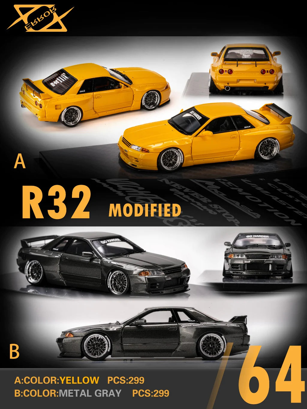 [Pre-Order] Error404 Nissan Skyline R32