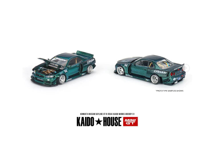 Kaido House Nissan Skyline BNR34 GT-R