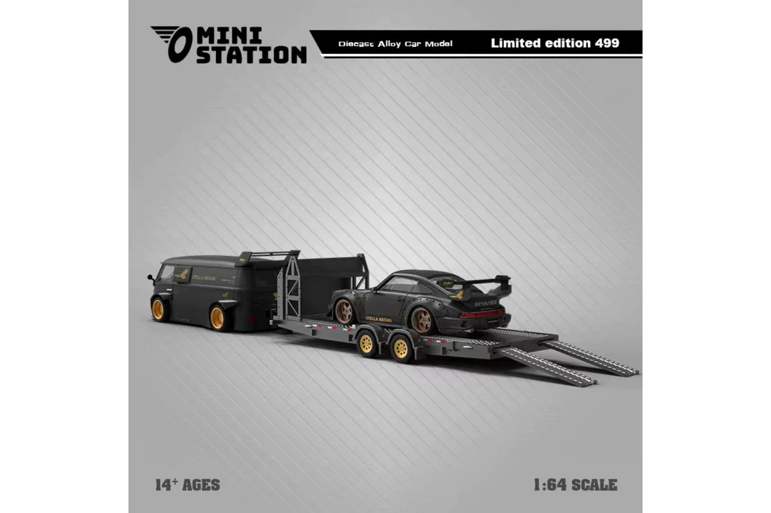 Porsche 911 RWB964 Trailer Set