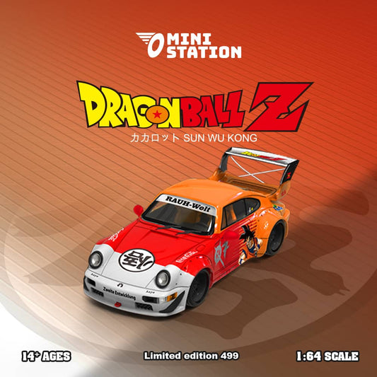 [Pre-order] Mini Station Porsche RWB 964 in Dragon Ball Z Livery