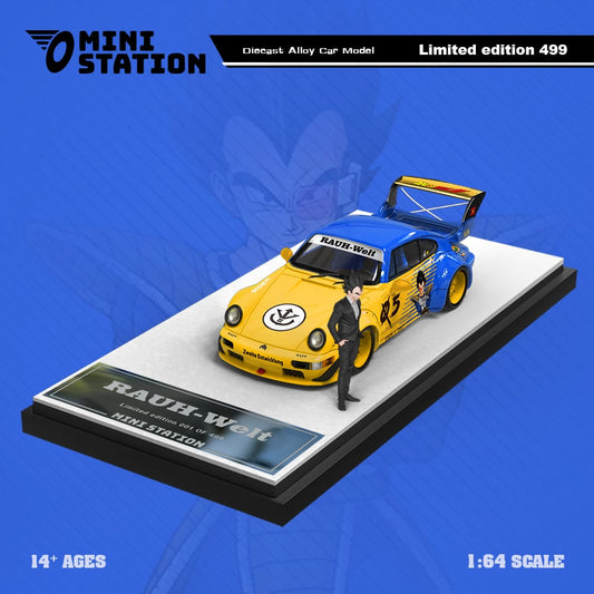 [Pre-order] Mini Station Porsche RWB 964(With Figure)