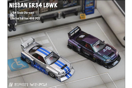 Street Weapon LBWK Nissan Skyline ER34