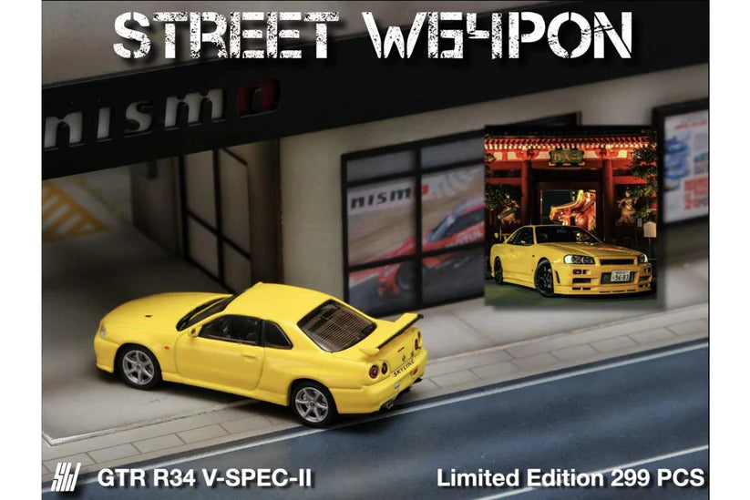 Street Weapon Honda Civic EG6  - Nissan Skyline GT-R (R34)