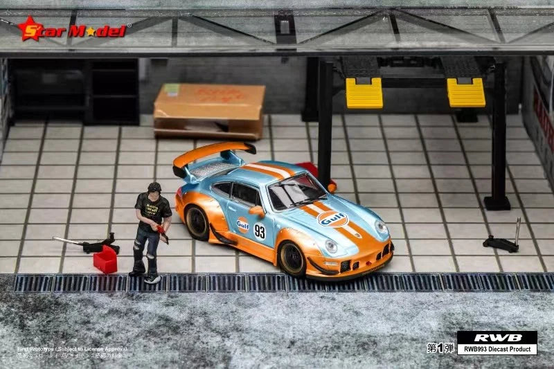 [Pre-order] Star Model Porsche 911 RWB993 Gulf