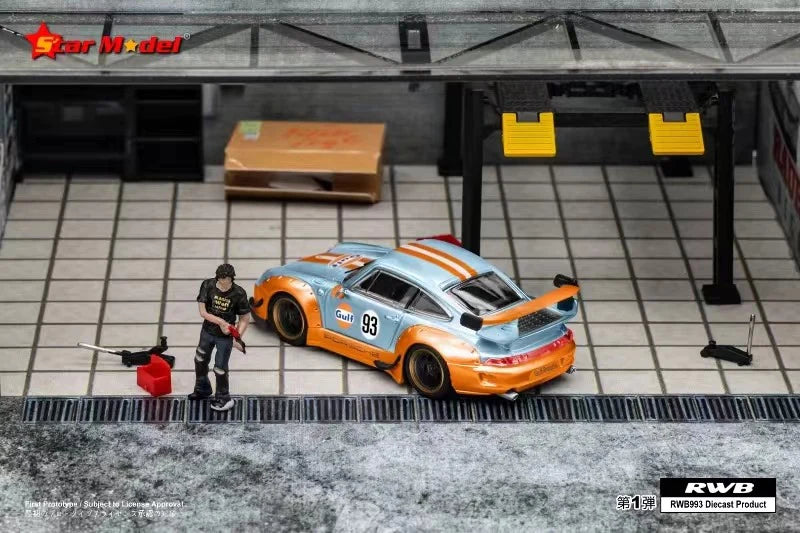 [Pre-order] Star Model Porsche 911 RWB993 Gulf