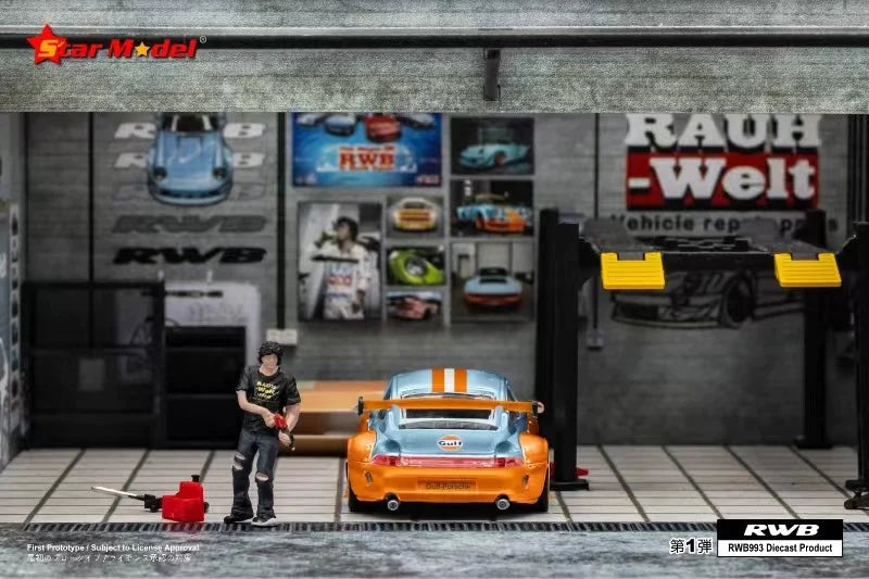 [Pre-order] Star Model Porsche 911 RWB993 Gulf