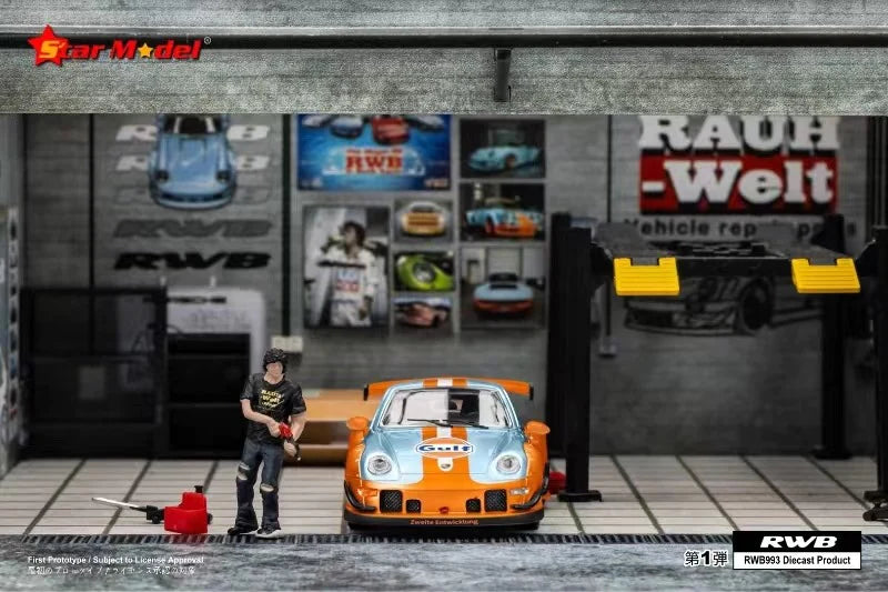 [Pre-order] Star Model Porsche 911 RWB993 Gulf