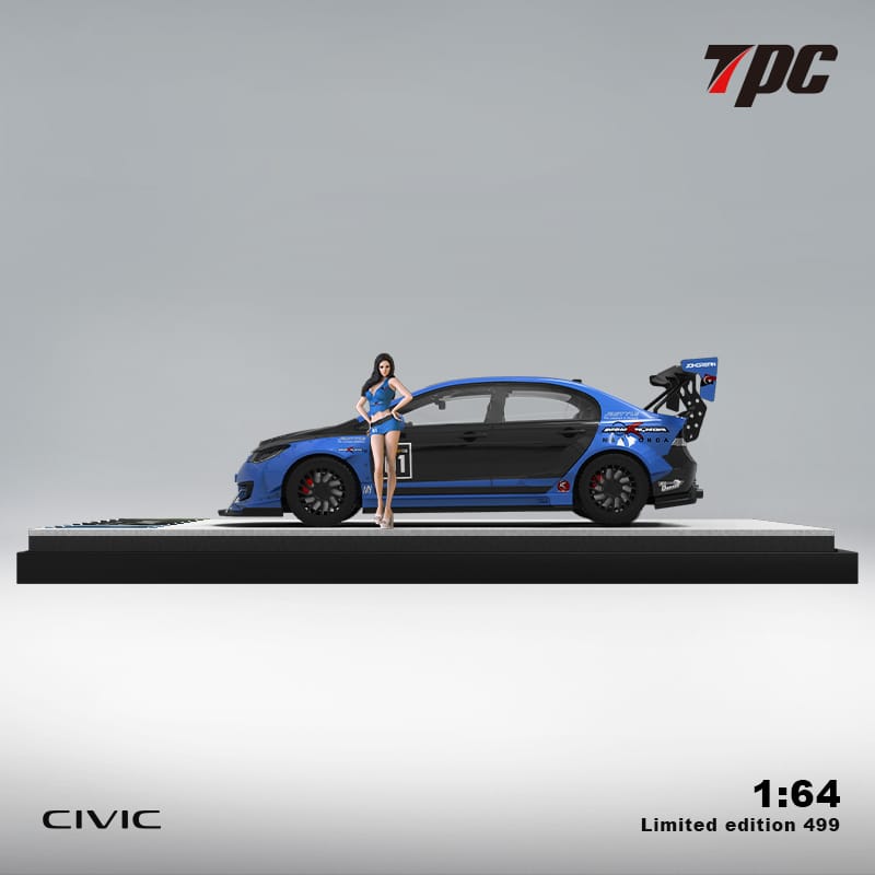 [Pre-order] TPC Honda Civic FD2 Modified Blue