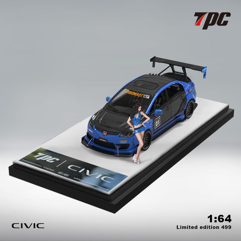 [Pre-order] TPC Honda Civic FD2 Modified Blue