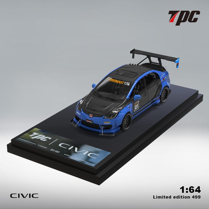 [Pre-order] TPC Honda Civic FD2 Modified Blue