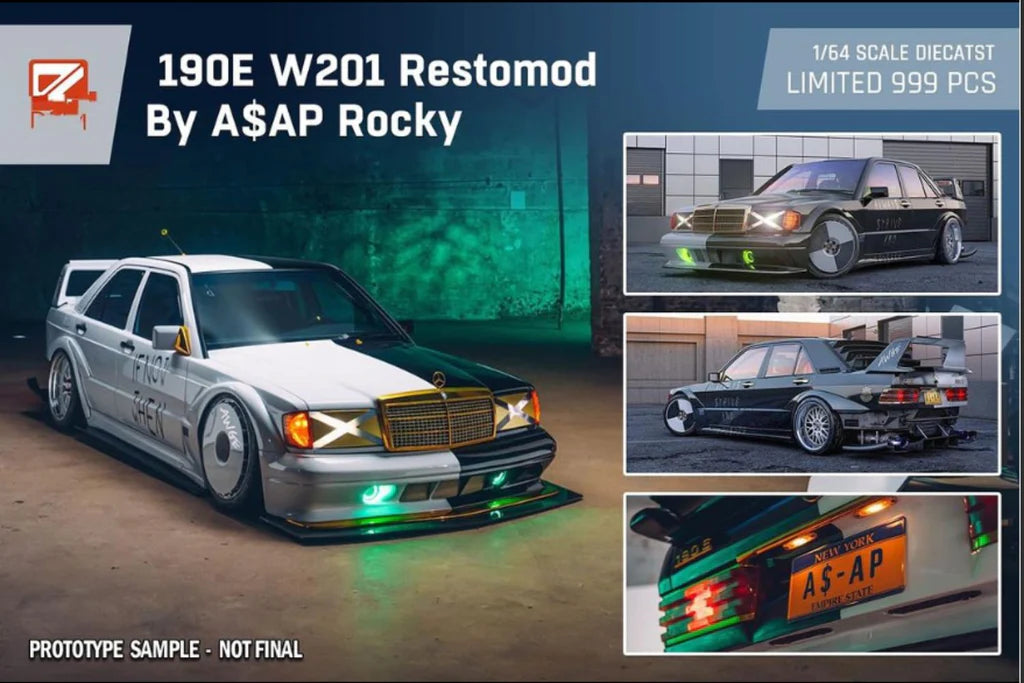 [Pre-Order]DCM Mercedes-Benz 190E W201 (A$AP Rocky's Car)