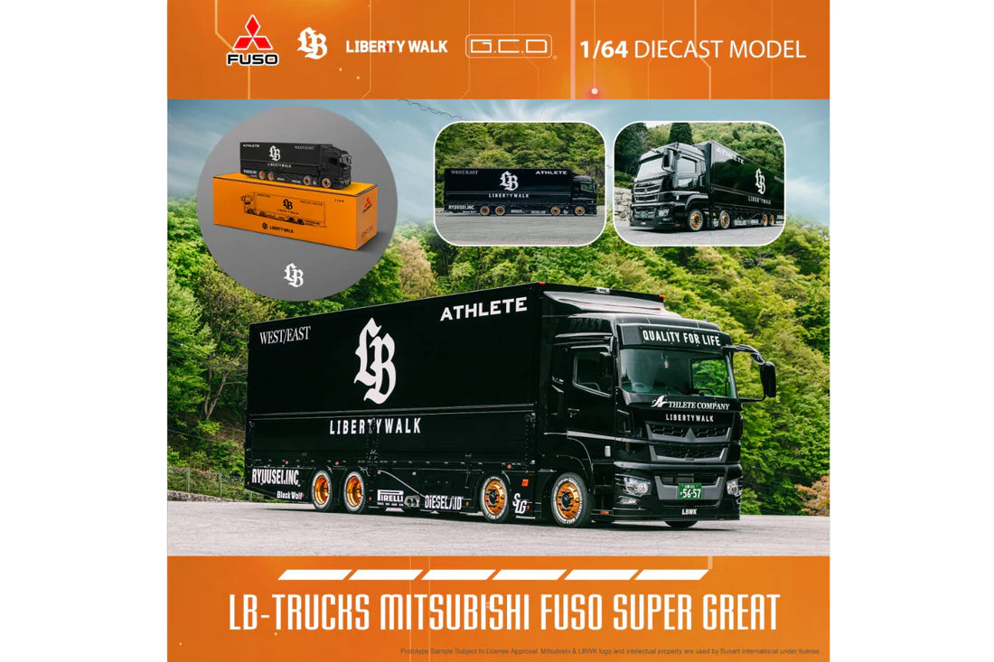 [Pre-order] GCD Mitsubishi Fuso Super Great Transport Truck