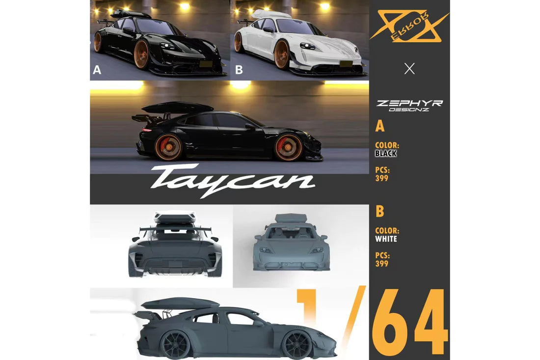 [Pre-order]Error 404 Porsche Taycan Wide Body